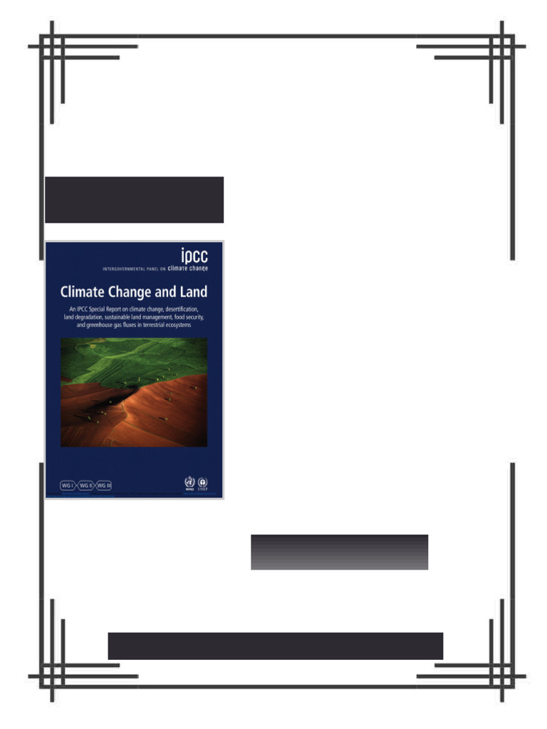 Climate Change and Land: An IPCC Special Report on climate change ...