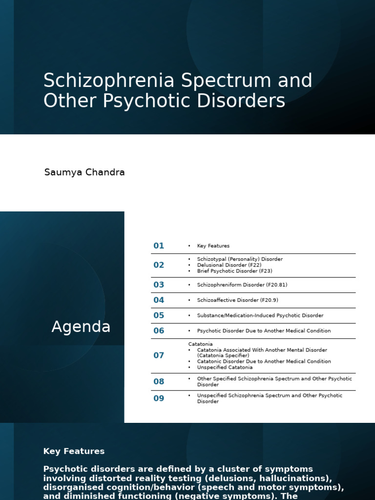 Understanding Schizophrenia Disorders | PDF | Psychosis | Schizophrenia