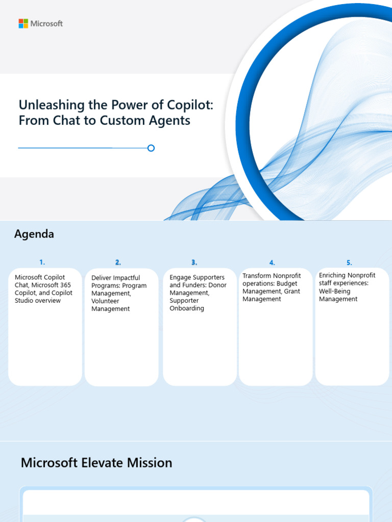 Copilot and Agents Conversation Framework | PDF | Artificial ...