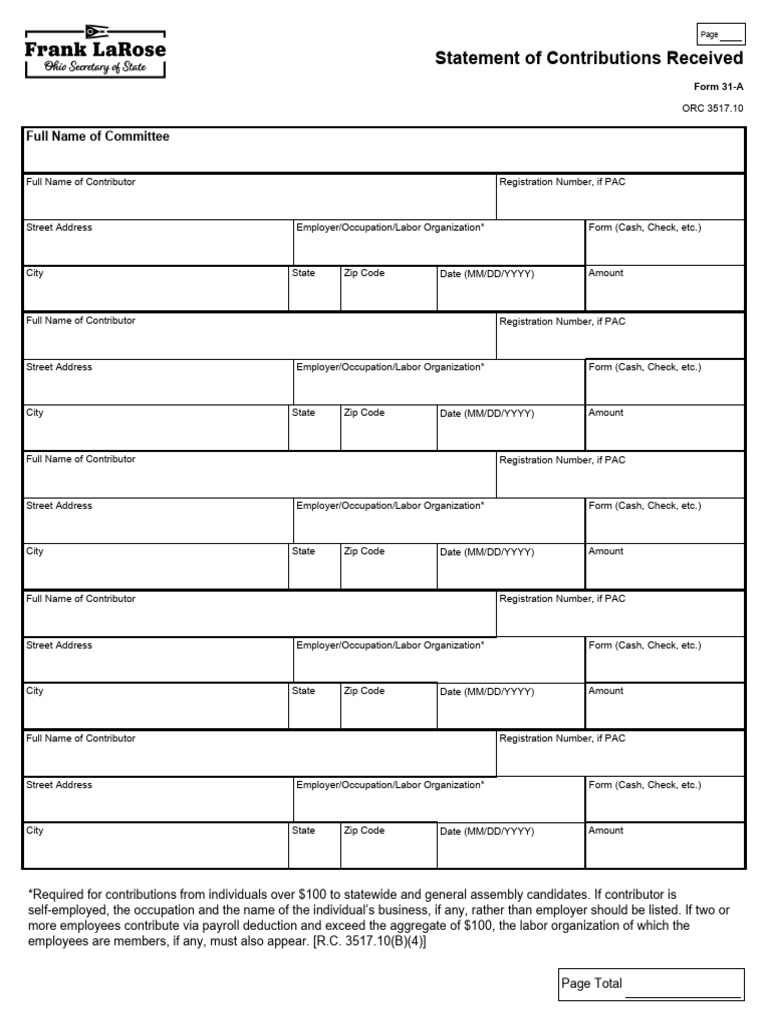 31a | PDF | Corporations | Political Action Committee