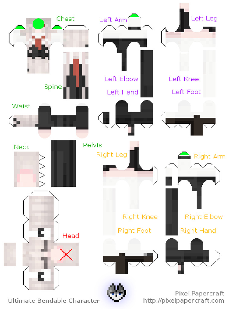 Minecraft Bendable Character (1) | PDF