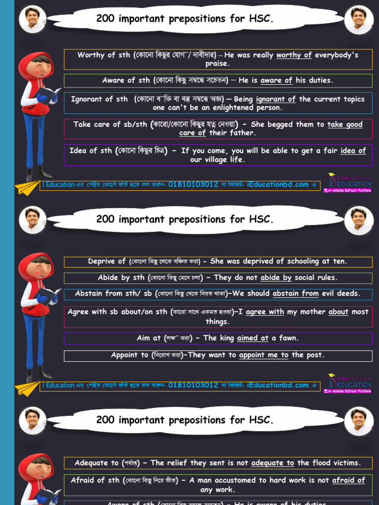 Appropriate Prep. HSC Suggestion-4-40 | PDF