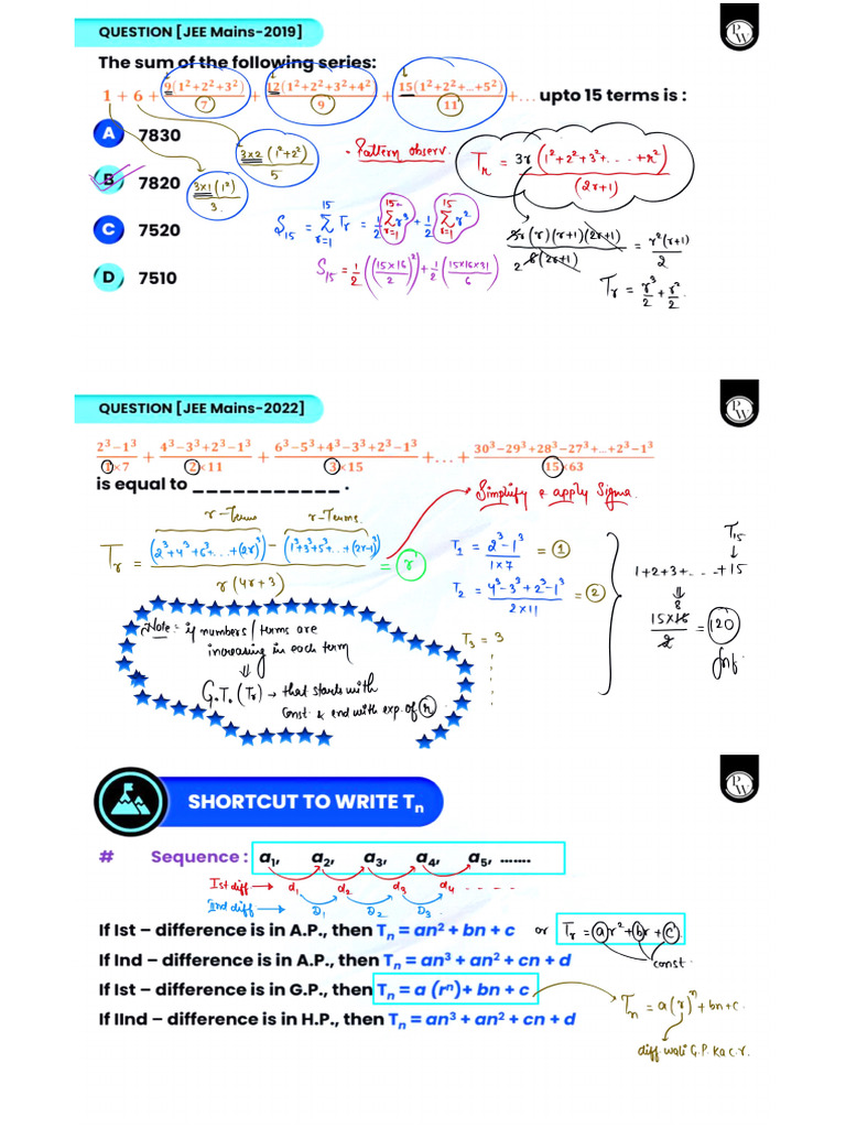 Sequence and Series 2 | PDF