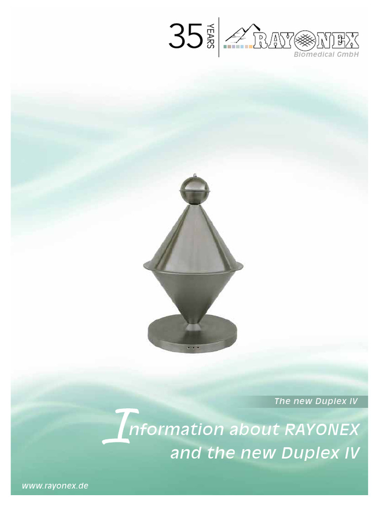 RAYONEX Duplex IV 本体 庭山レヨネ-タ Rayonex Duplex IV: Bio-Field