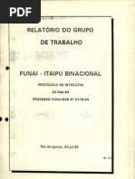 Relatório Funai-Itaipu