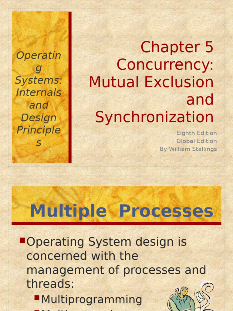 CH05 - Concurrency Mutual Exclusion and Synchronization 2 | PDF ...