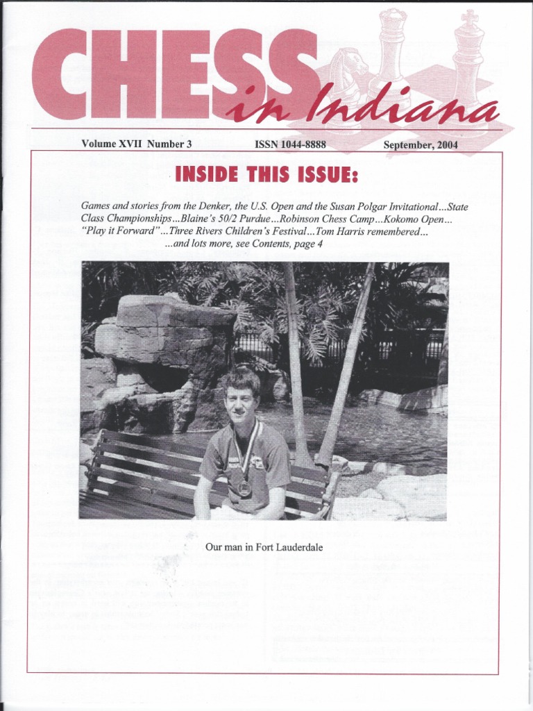 Chess in Indiana Vol XVII No. 3 Sep 2004 | PDF