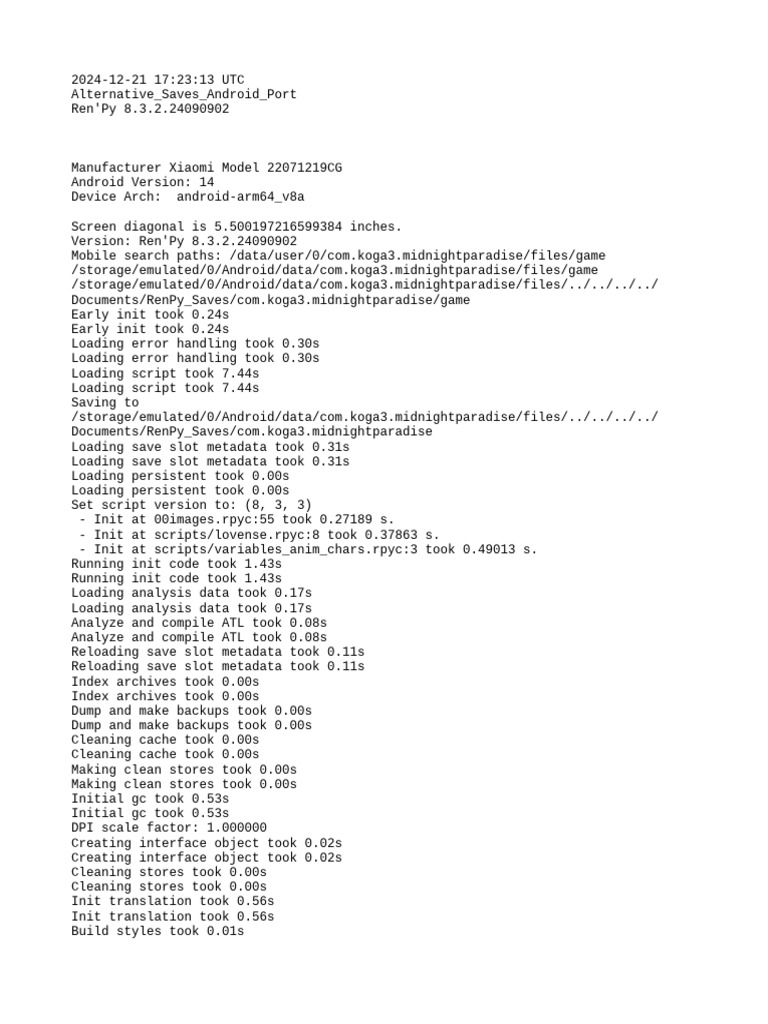 Log | PDF | Metadata | Computer File