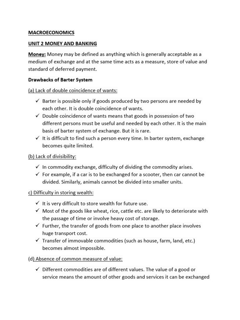Understanding Money and Banking Concepts | PDF | Money | Money Supply