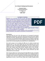 RIO+20 A Citizen's Background Document