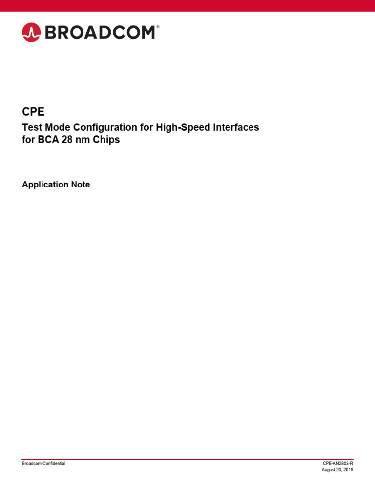 High-Speed Interface Test Configurations | PDF | Usb | Digital Technology
