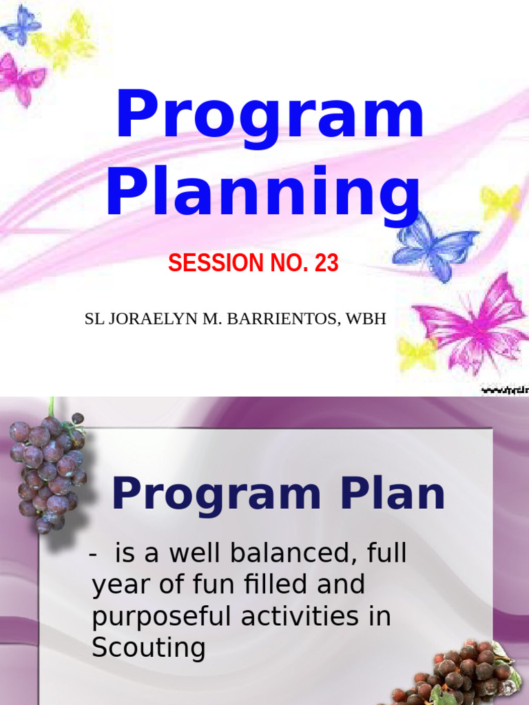 Scouting Program Planning Guide | PDF