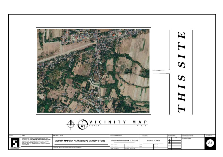 Vicinity Map for 2KF ParknShope Store | PDF