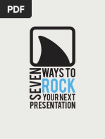 Download Seven Ways to Rock Your Next Presentation by BigFishPresentations SN97964268 doc pdf