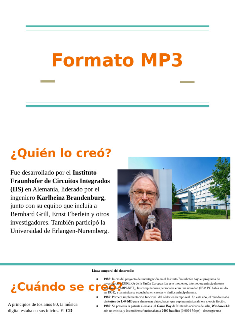 el Mp3 que, como , para y porque de este formato | PDF | Mp3 ...