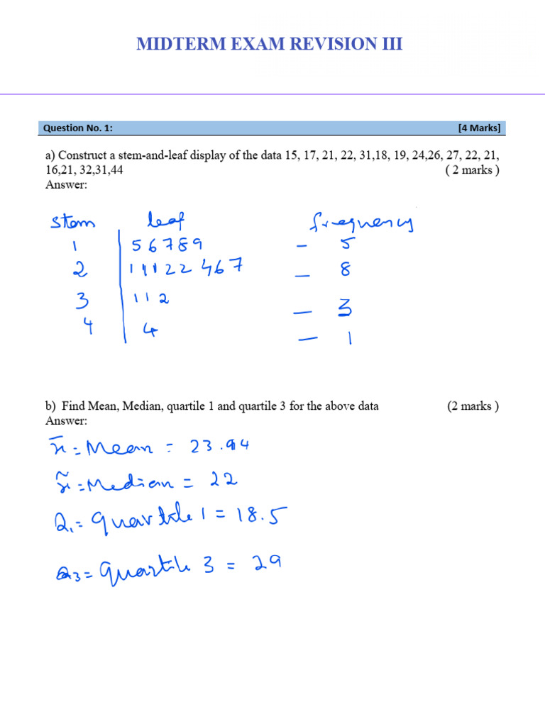ME_Revision III Key | PDF