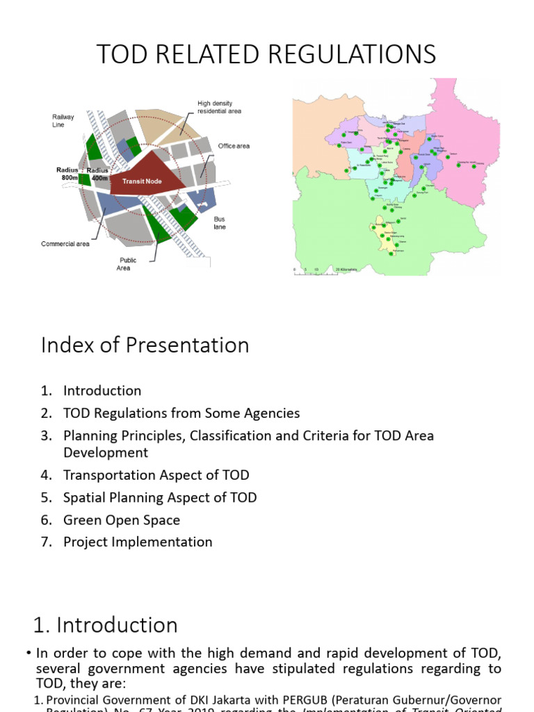TOD Related Regulations | PDF | Transport | Urban Planning