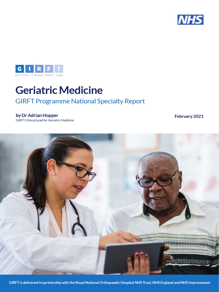 Geriatric Medicine Sept21h | PDF | Geriatrics | Emergency Department