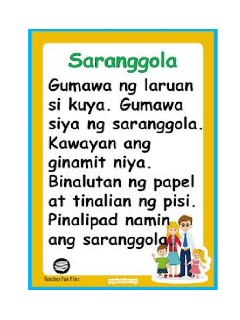 Tagalog Babasahin | PDF