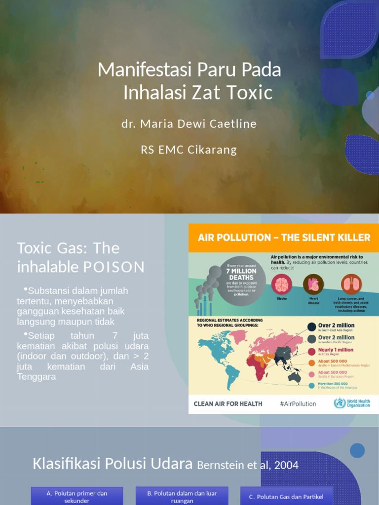 Inhalation Toxicity and Lung Health Risks | PDF | Chronic Obstructive ...