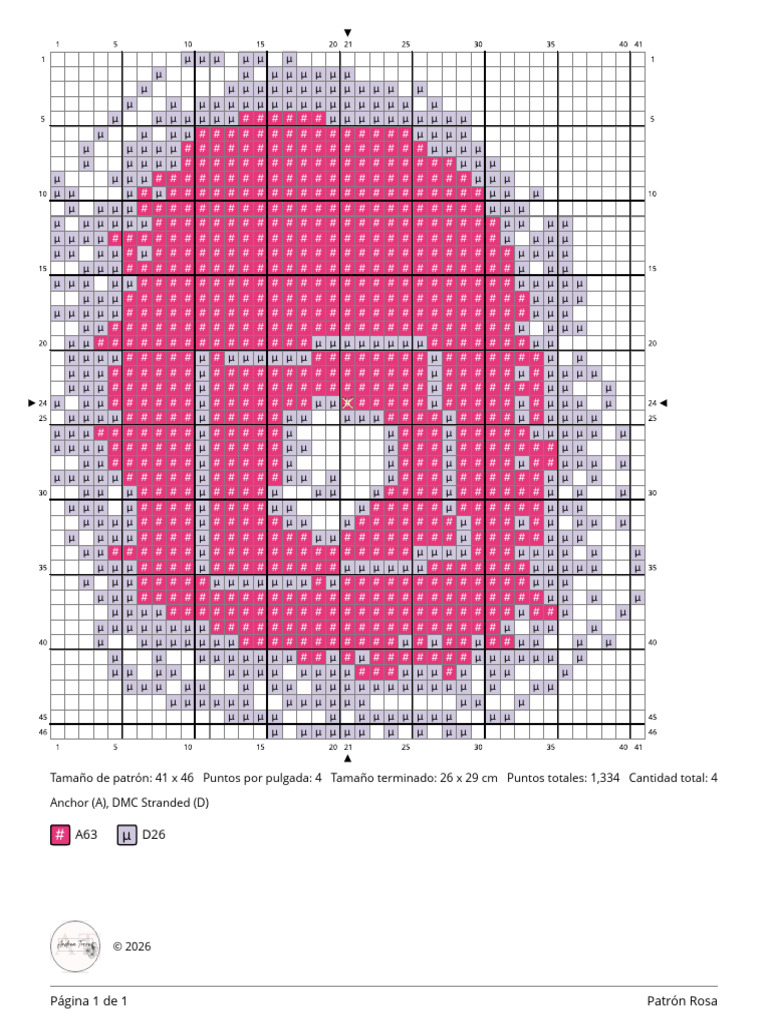 Patrón Rosa | PDF