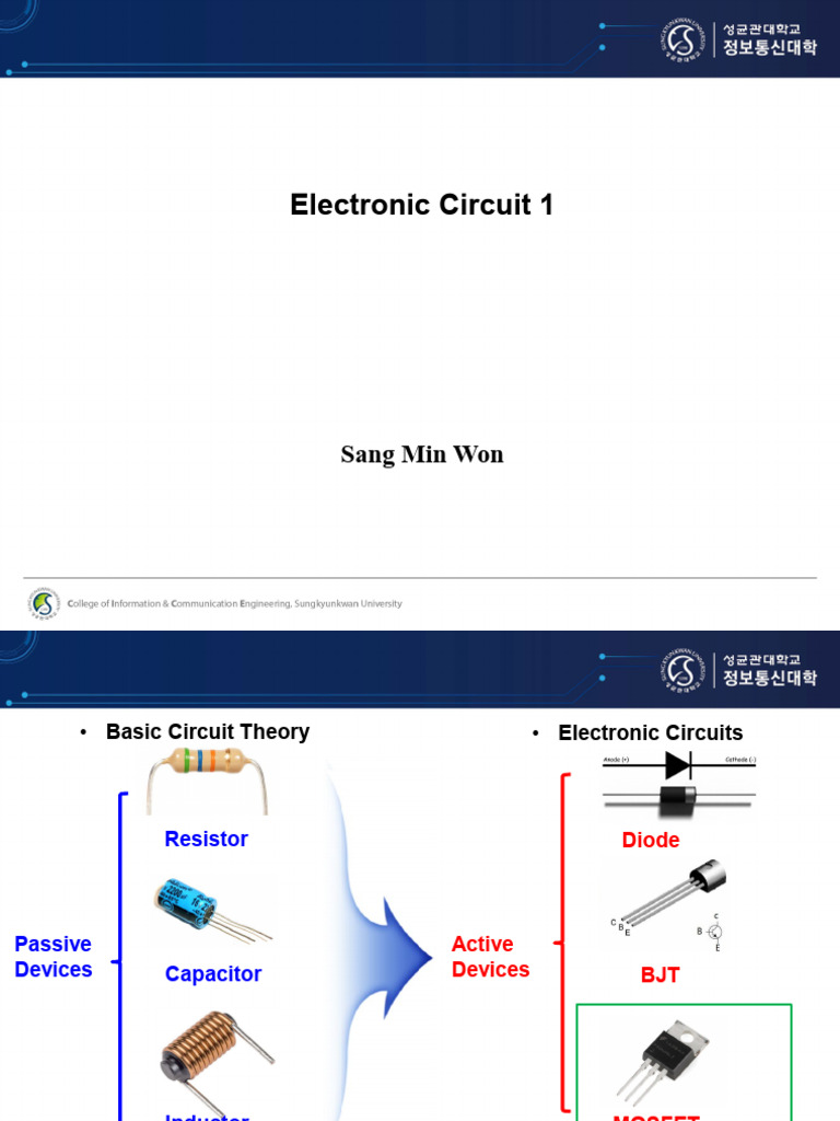 Slides | PDF | Mosfet | Field Effect Transistor