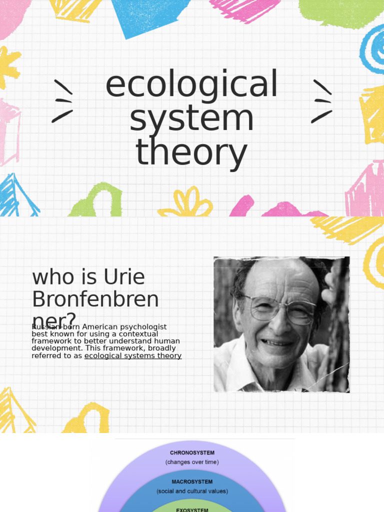 Understanding Bronfenbrenner's Ecological Theory | PDF