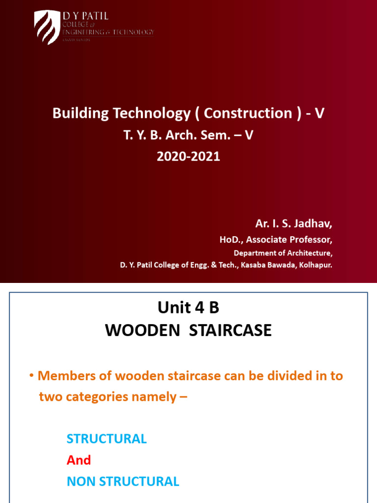 Wooden Staircase Design and Analysis | PDF | Stairs | Architectural ...
