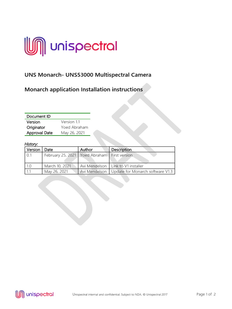 Monarch Application Installation Instructions | PDF