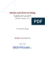 Muslim Und Christ Im Dialog