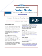 LWV Voter Guide - JunePrimary