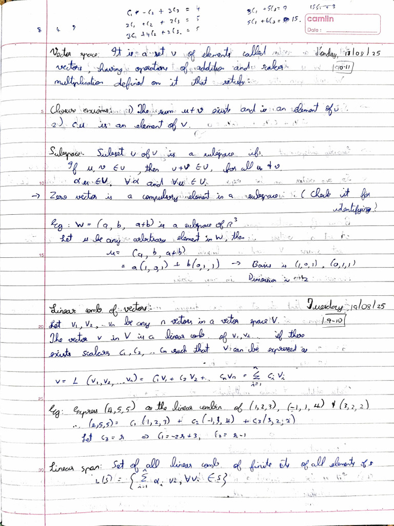 Mathematical Concepts and Data Analysis | PDF