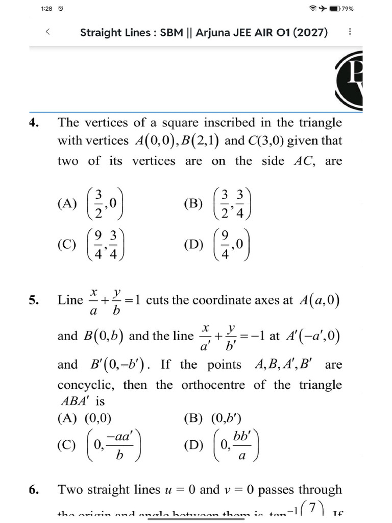 Physics and Maths Practice Questions | PDF