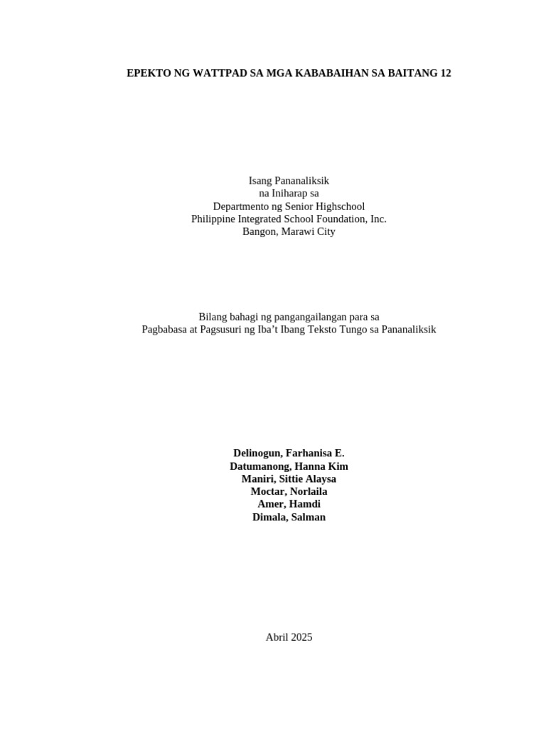 Thesis Part 2 | PDF