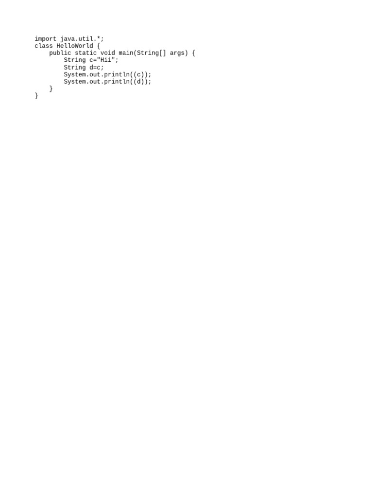 Hello World | PDF