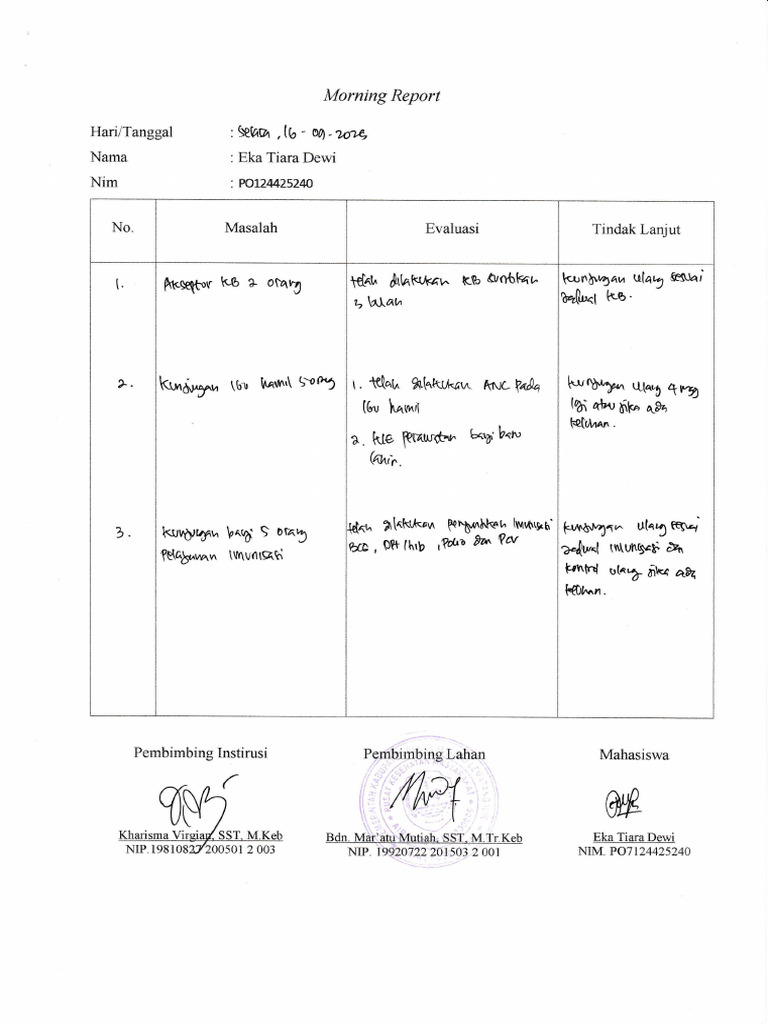 Morning Report | PDF