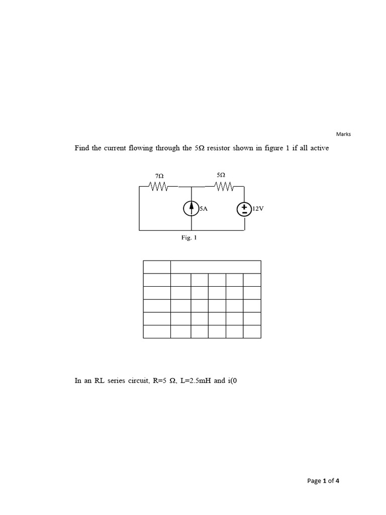 EE201 MAY 2019 | PDF | Electrical Network | Electrical Circuits