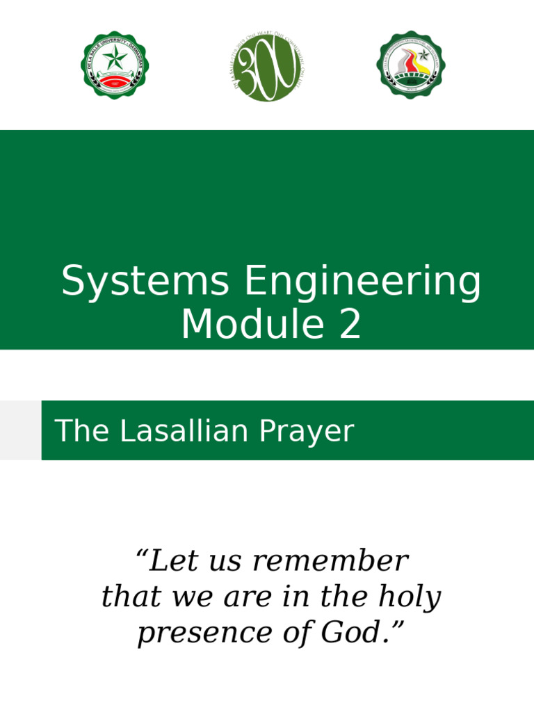 T-IEET 412 Systems Engineering Module 2 PP | PDF | Systems Engineering ...
