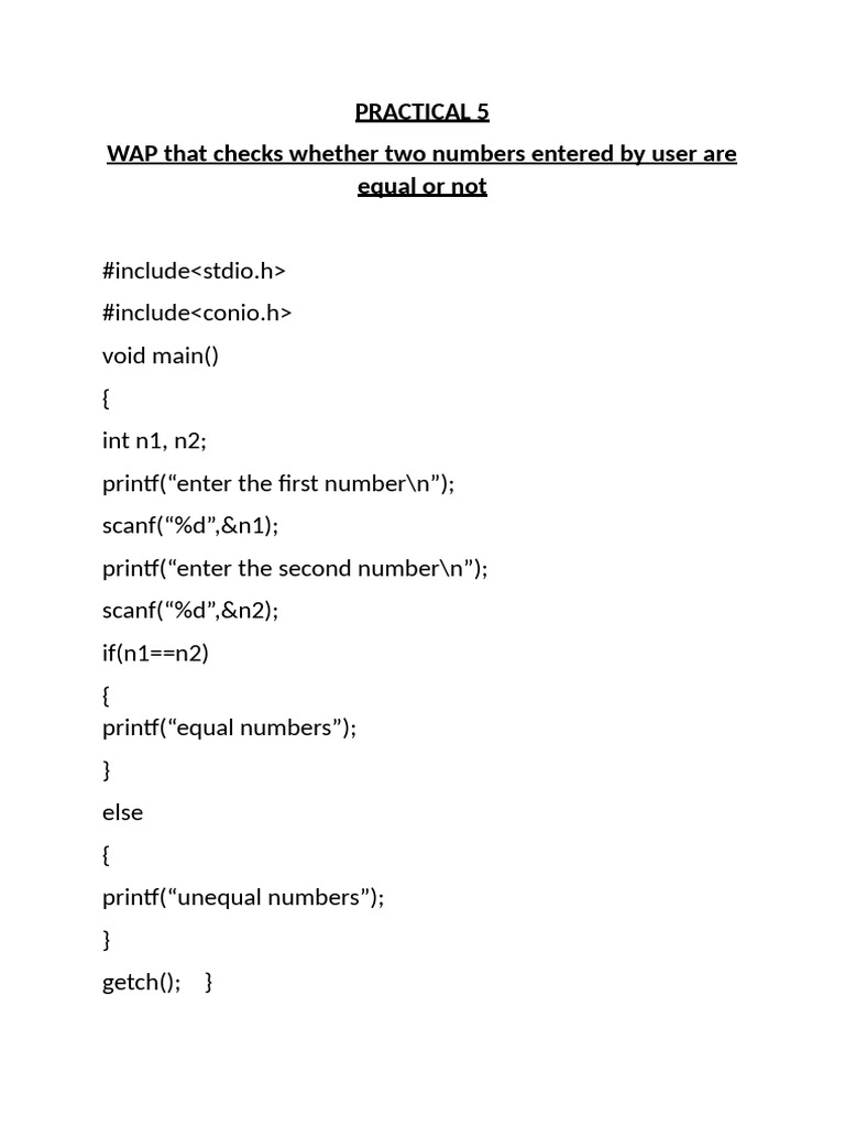 Practical 5 | PDF
