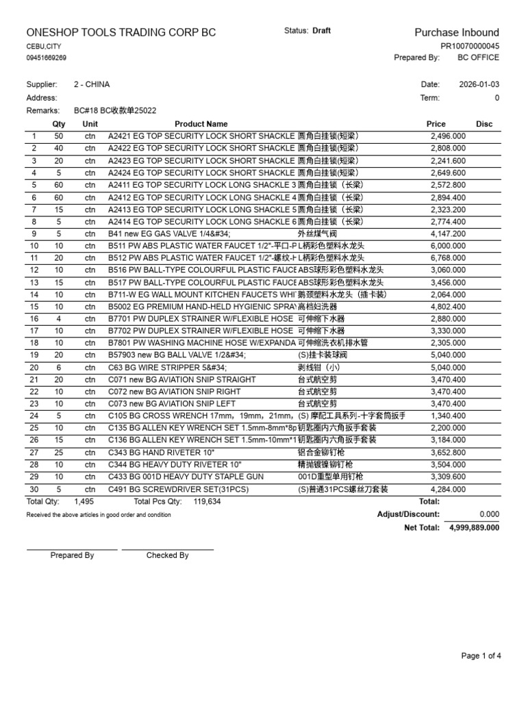 Comprehensive Tools Inventory List | PDF | Welding | Construction
