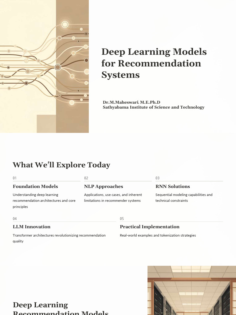 Deep Learning for Recommendation Systems | PDF | Deep Learning ...