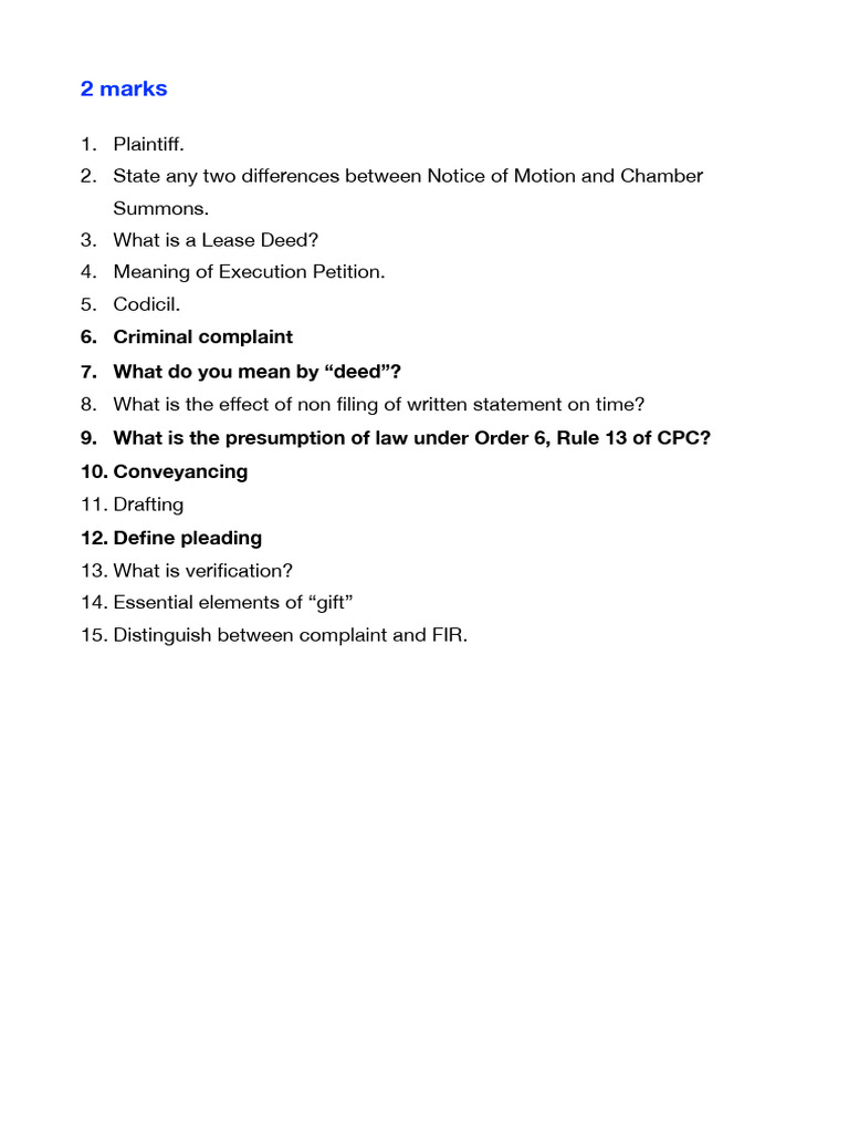 CLE QB | PDF | Common Law | Justice