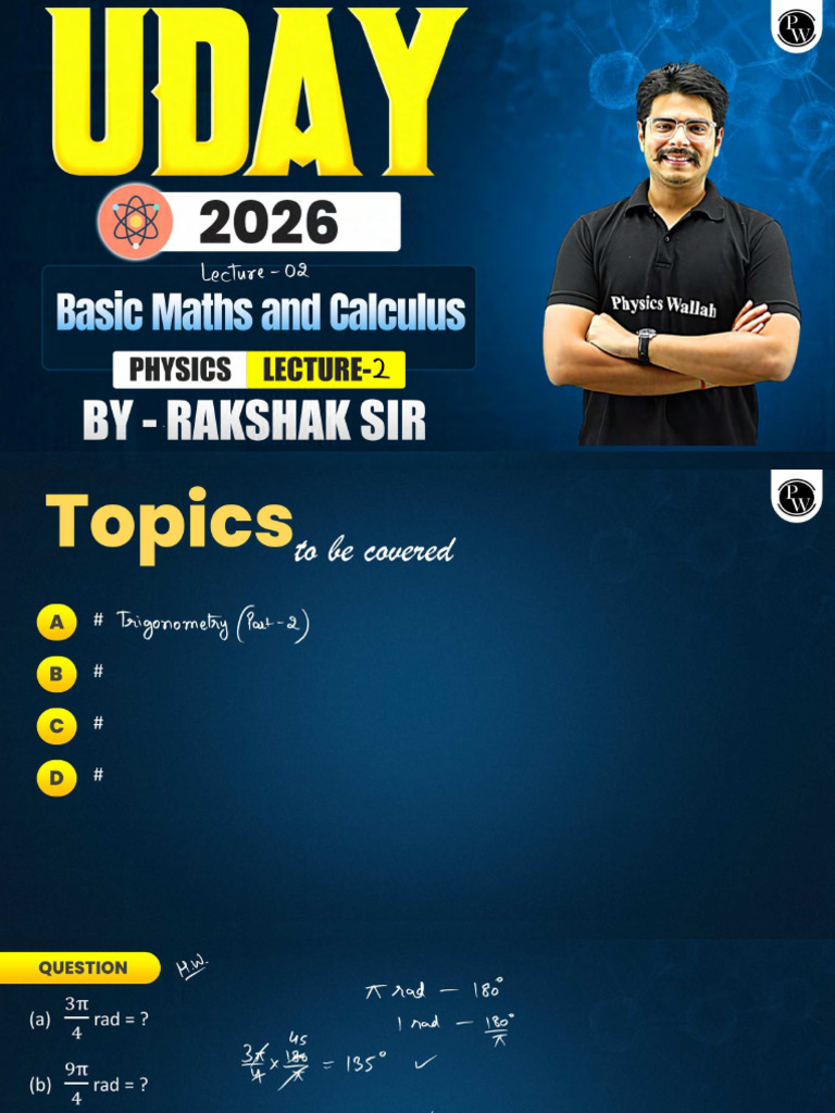 Basic Math and Calculus 2 | PDF