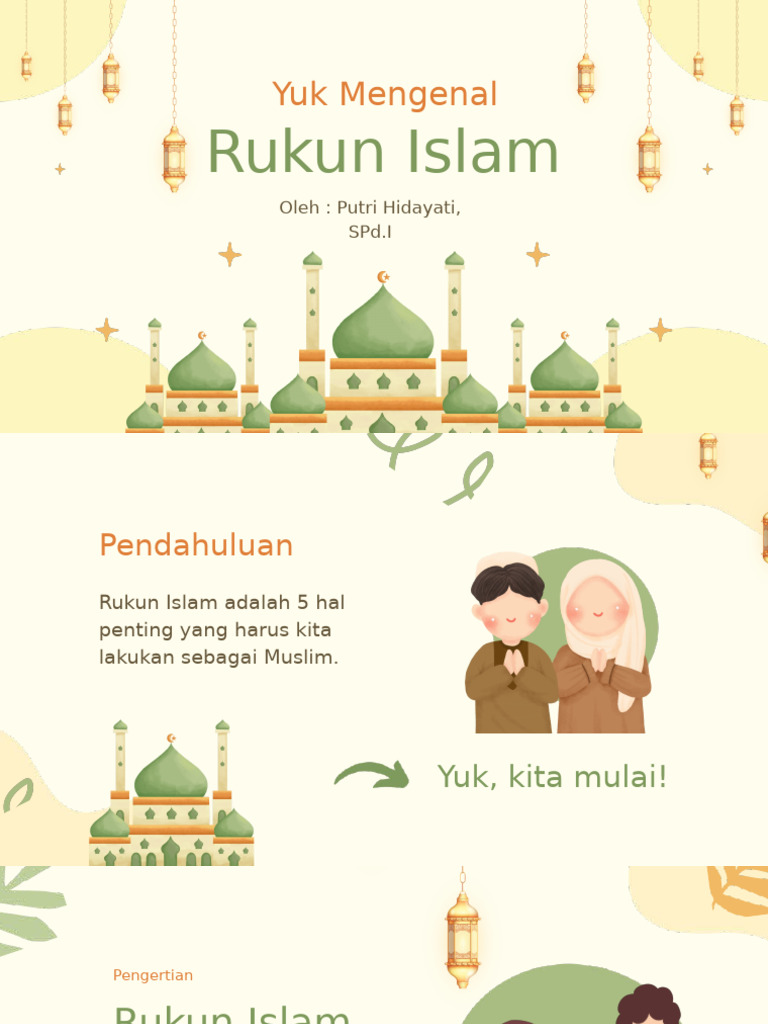 Panduan Rukun Islam untuk Muslim | PDF