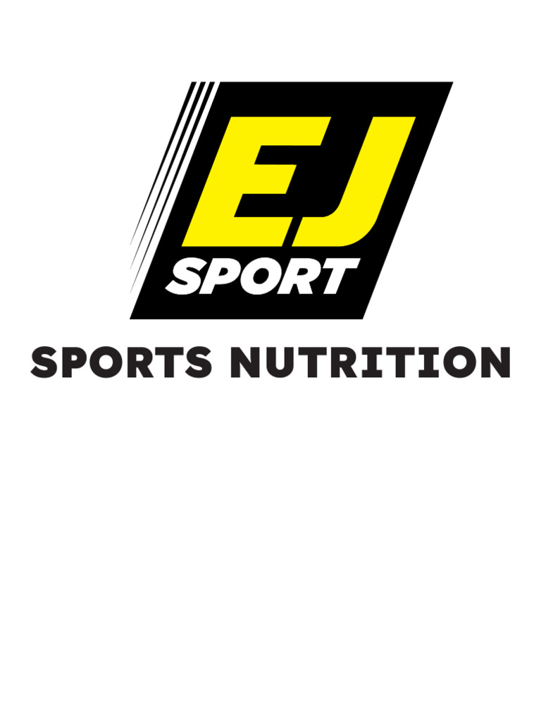 Logo Ej Sport_sports Nutrition | PDF