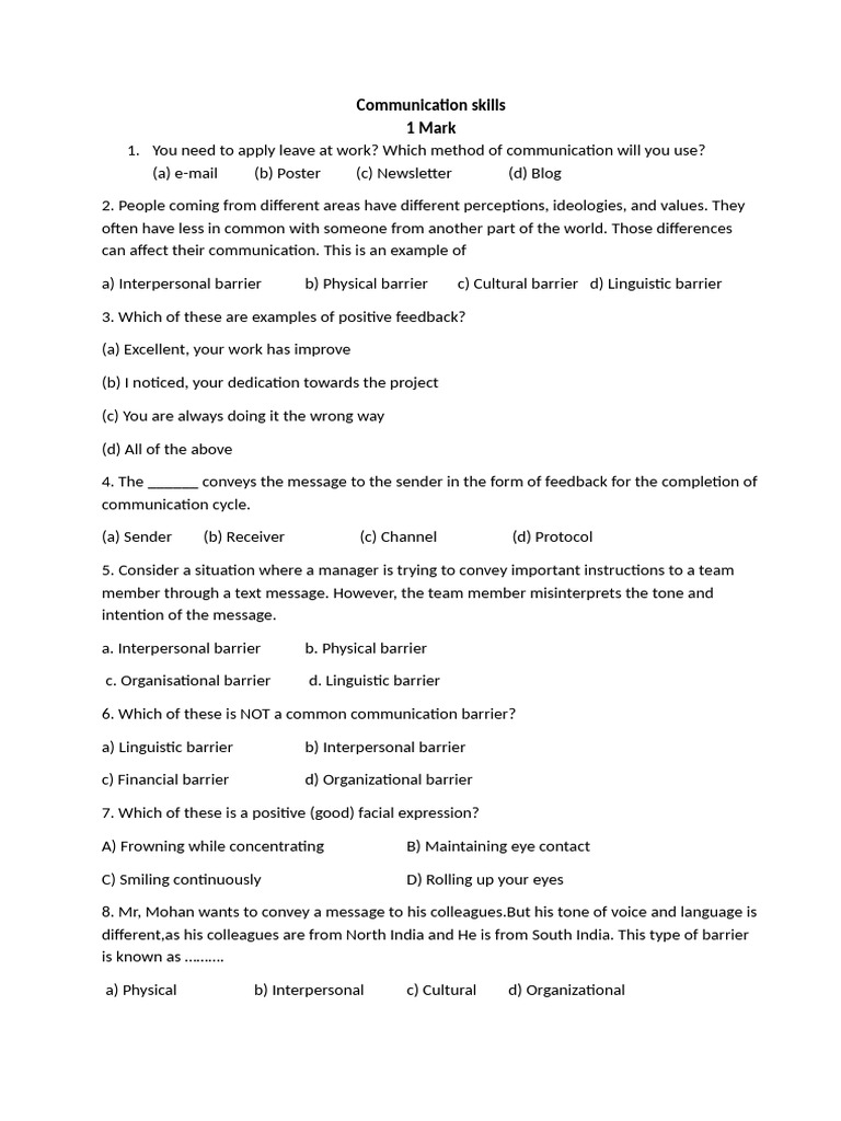 Effective Communication Skills Guide | PDF | Communication | Motivation