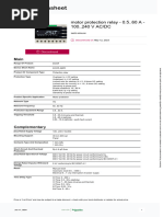EOCRSS-30S Overcurrent Relay Manual | PDF | Relay | Alternating Current