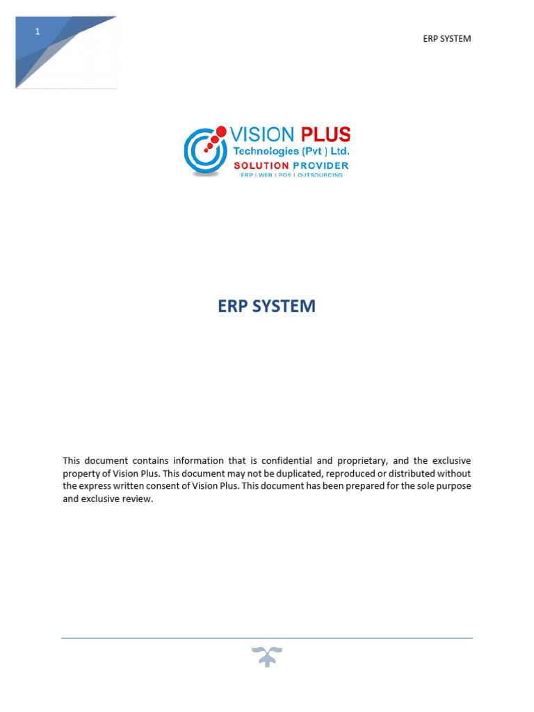 Comprehensive ERP System Overview | PDF | Bookkeeping | Debits And Credits