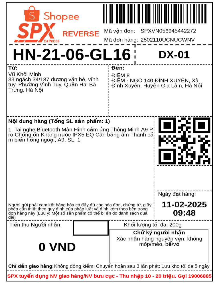 Get Return Label | PDF