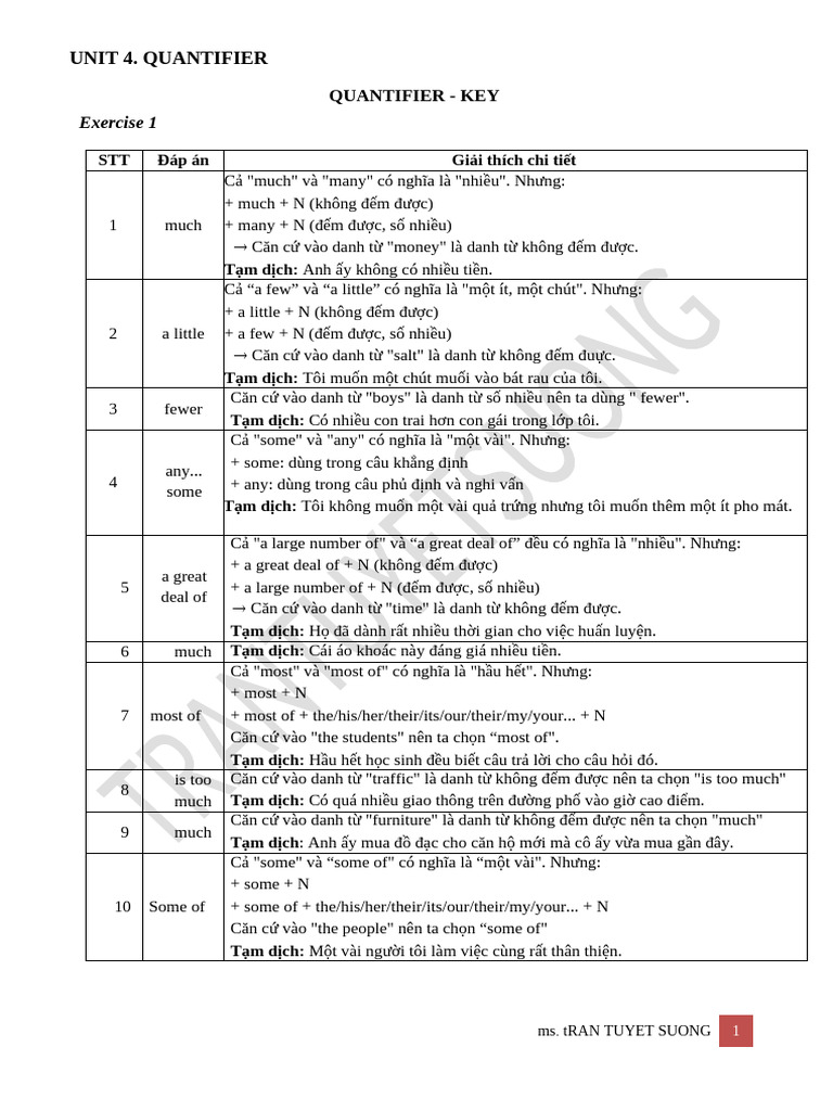 Unit 4 Practice (Key) | PDF